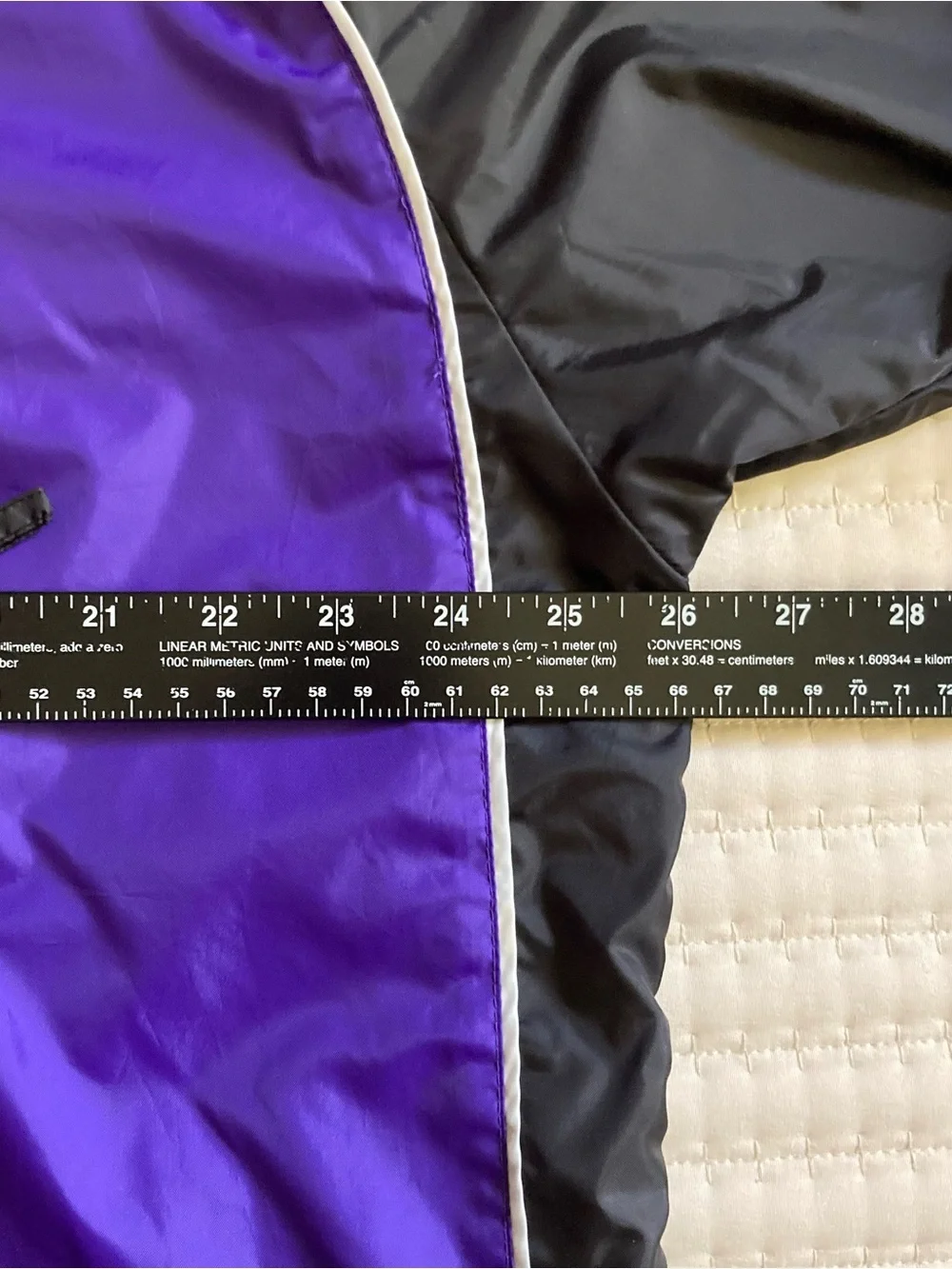 Vintage Northwestern Wildcats 1/4 Pullover Men’s Large Purple Windbreaker Jacket